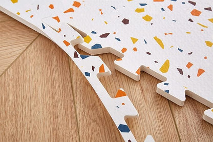 Terrazzo Playmat, Non-Toxic, Eco-Friendly, Large, Puzzle Playmat (Multi), 180 centimeters x 120 centimeters