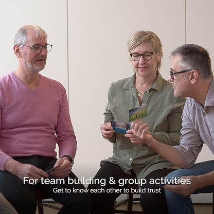 metaFox About Us Conversation Starters | 101 Getting to Know You Questions | Fun and deep Conversation Cards Game for Friends, Family, teammates