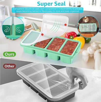 Ztomine Silicone Freezer Tray