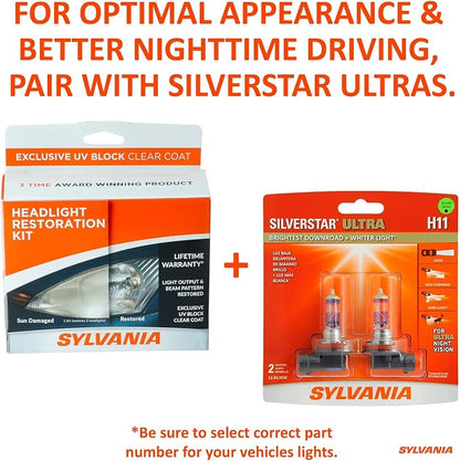 SYLVANIA - H6054 SilverStar Sealed Beam Headlight - High Performance Halogen Headlight Replacement (142x200), Brighter & Whiter Light for Added Clarity Down Road and Sideroad, (Contains 1 Bulb)
