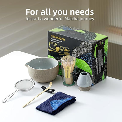 TEANAGOO Matcha Whisk Set, Matcha Kit