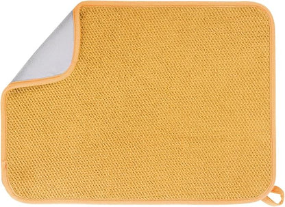 GeeRic Microfiber Dish Drying Mat, Super Absorbent Kitchen Dish Drying Pad