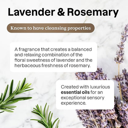 ATTITUDE Dish Soap, EWG Verified, Plant and Mineral-Based Ingredients, Vegan and Cruelty-free Household Products, Lavender and Rosemary, 67.6 Fl Oz