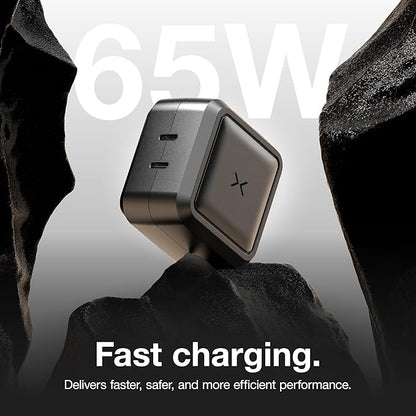 NOCO XGrid X65: 65W USB-C Charger – Dual Port GaN Power Adapter
