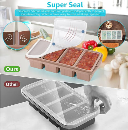 Ztomine Silicone Freezer Tray