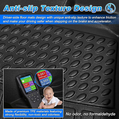 Cartist Floor Mats Compatible with Hyundai Tucson 2016-2021 & Kia Sportage 2017-2022 Floor Mat for Tucson Accessories All Weather Cargo Liners Carpet Protection TPE Odorless