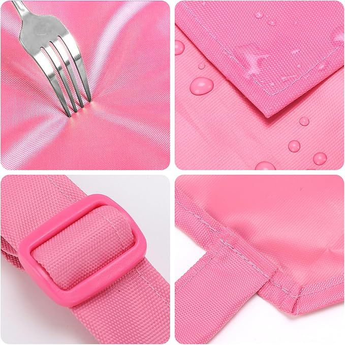2 Pack Waterproof Rubber Vinyl Apron 40 Inch Chef Aprons