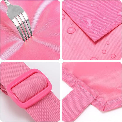 2 Pack Waterproof Rubber Vinyl Apron 40 Inch Chef Aprons