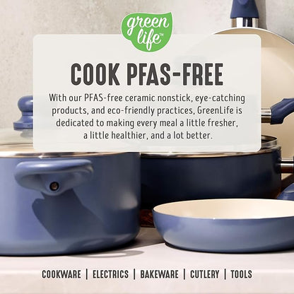 GreenLife 2 Quart Nonstick Saucepan