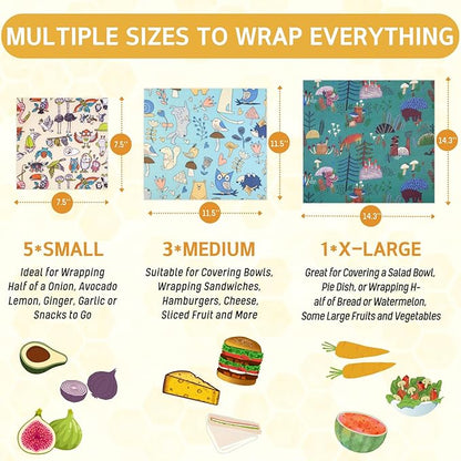 Reusable Beeswax Wrap