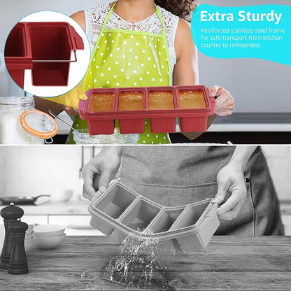 Ztomine Silicone Freezer Tray