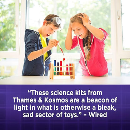 Thames & Kosmos Chem C3000 (V 2.0) Chemistry Set | Science Kit with 333 Experiments & 192 Page Lab Manual, Student Laboratory Quality Instruments & Chemicals
