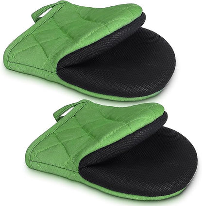 1 Pair Short Oven Mitts