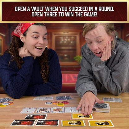 Thames & Kosmos The Gang | Co-operative Poker | Family Game Night | Strategy Game | Ages 10+