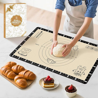 Silicone Baking Mat with Recipes, Silicone Mat