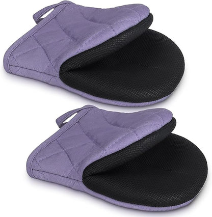 1 Pair Short Oven Mitts