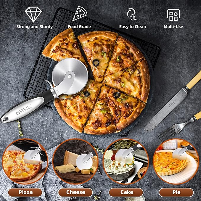 SCHVUBENR Premium Pizza Cutter Wheel