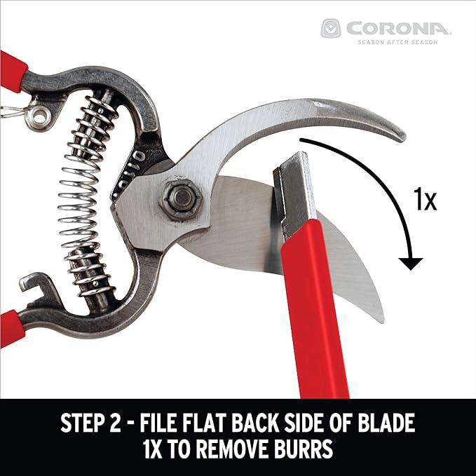 Corona Tools Handheld Garden Tool Sharpener– Blade Sharpener