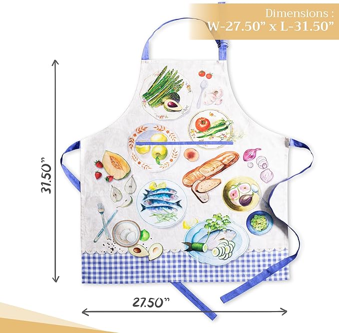 Maison d' Hermine 100% Cotton Apron