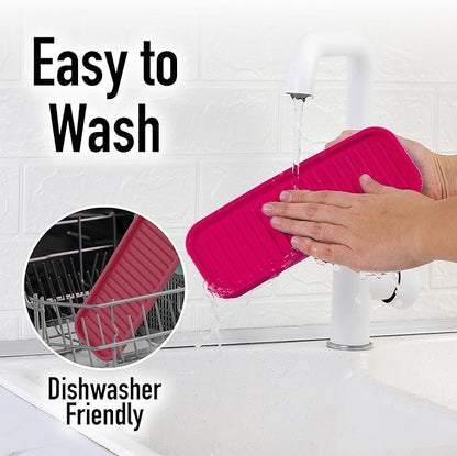 Zulay Kitchen Silicone Sponge Holder