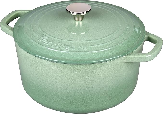 VORRINGARD Enameled Cast Iron Dutch Oven Pot