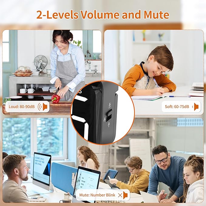 VOCOO Magnetic Kitchen Timer for Cooking