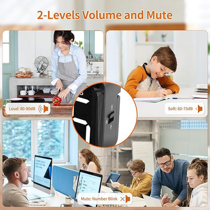 VOCOO Magnetic Kitchen Timer for Cooking