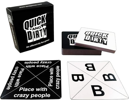 Quick And Dirty - an Offensively Fun Game! [Funny Social Comedy Game]