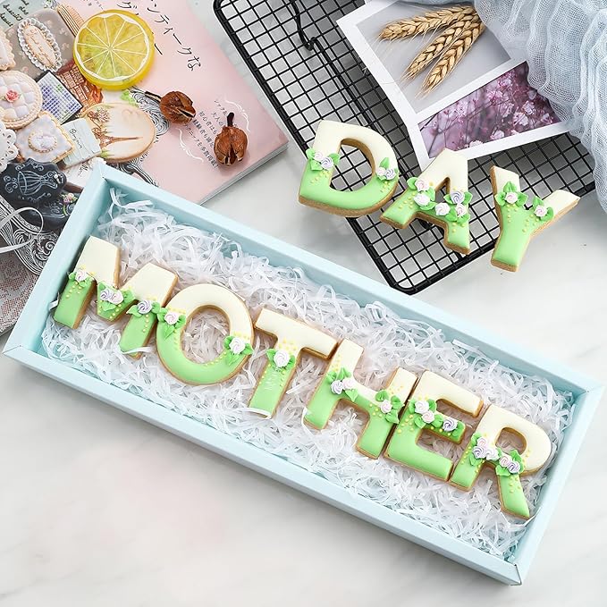 Alphabet Letter Cookie Cutters Shapes Large 3 Inch