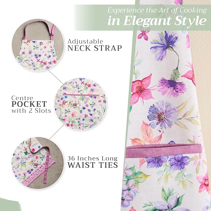 Maison d' Hermine 100% Cotton Apron