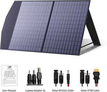 ALLPOWERS SP027 100W Foldable Solar Panel, 23% Efficient IP67 Waterproof