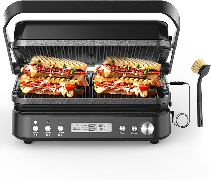 CATTLEMAN Panini Grill Press Sandwich Maker