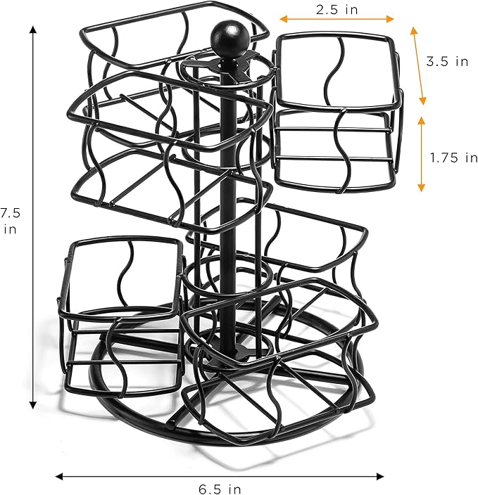 Sorbus Tea Bag Spinning Carousel