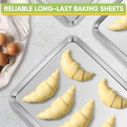 TeamFar Stainless Steel Baking Sheet, 20’’ x 14’’ Large Baking Sheet Pan