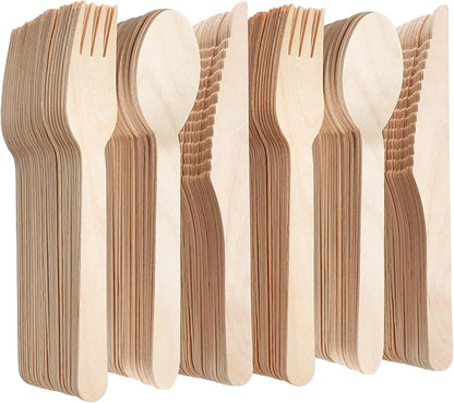 LotFancy Disposable Cutlery Set
