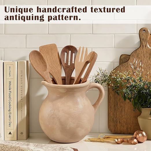 Potchen Rustic Kitchen Utensil Holder