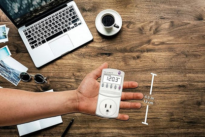 2-Pack P3 P4400 Kill A Watt Electricity Usage Monitor