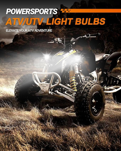 SEALIGHT HB3 Fog Light for Off-Road Use with Advanced Cooling Fan Technology, Compact & Efficient Design, Pack of 2, White