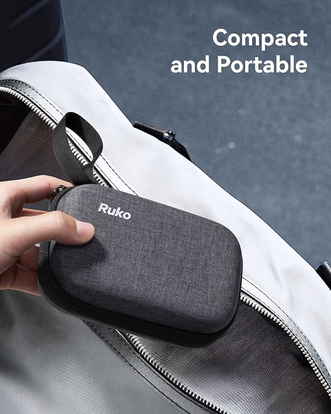 Ruko 65W USB C Charger, 3 Port International Travel Charger Kit, GaN Fast