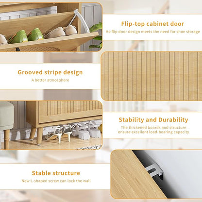 Shoe Storage Cabinet for Entryway