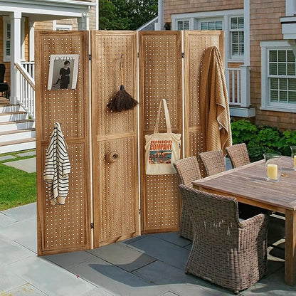 Asnefeli Pegboard Display Room Divider