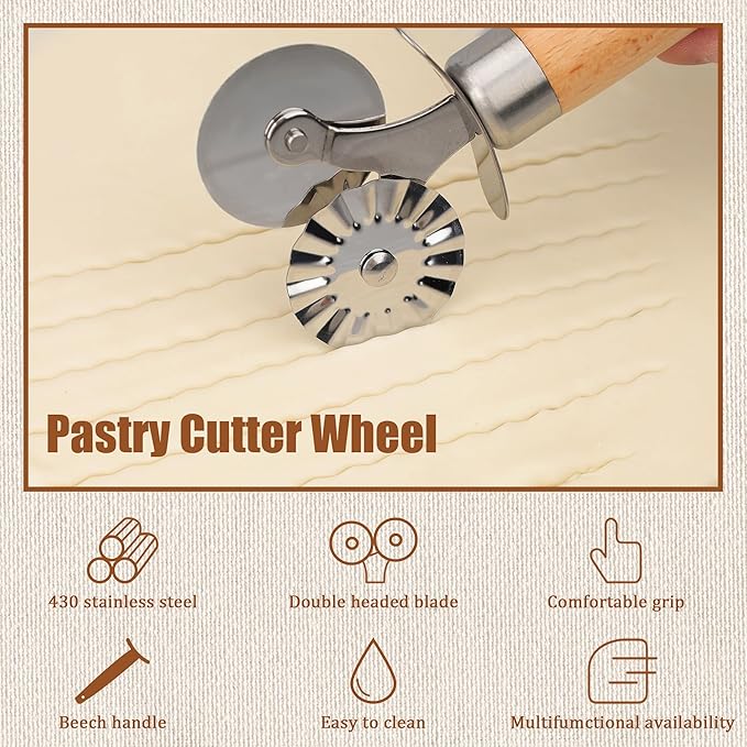 Pastry Cutter Double Wheel