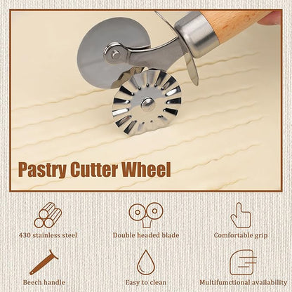 Pastry Cutter Double Wheel