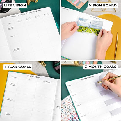Clever Fox Planner Pro Premium – Luxurious Weekly & Monthly Planner