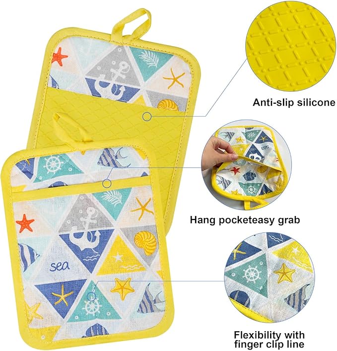 Alselo Oven Mitts and Pot Holders