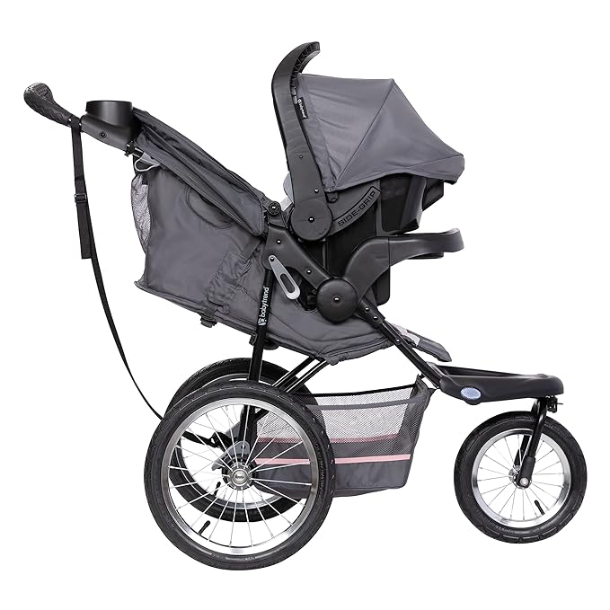 Baby Trend Expedition® Jogger Travel System with EZ-Lift™ Infant Car Seat, Dash Pink