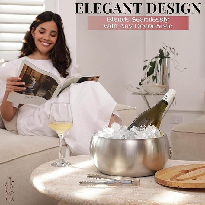 Gusto Nostro 4.1L Insulated Ice Bucket