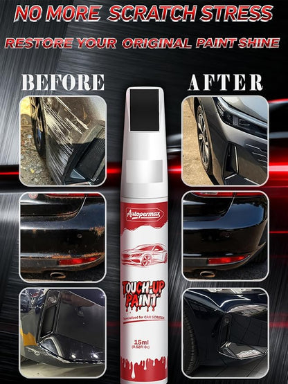 WA931L/68 Blue Ice Metallic Car Touch Up Paint for Chevrolet, Color Accurate Two-In-One Car Paint Scratch Repair Pen, Professional Scratch Remover for Vehicles Chips and Nicks Scuff