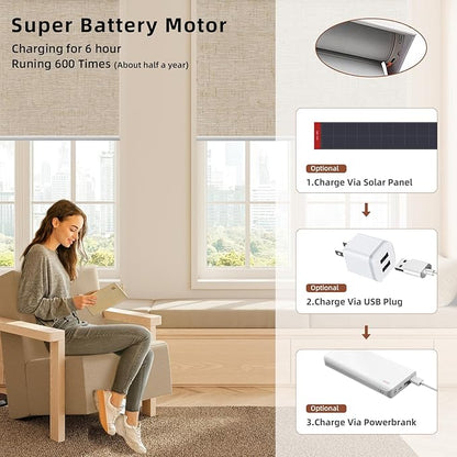 Motorized Blinds Roller Shade