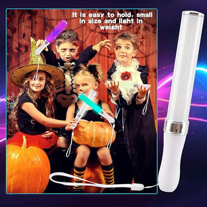 5 Pack LED Light Sticks 15 Colors Change Glow in the Dark Wands Multicolor Light Up Sticks Flashing Glow Wands for Wedding Club Carnival Party Birthday Concerts Supplies